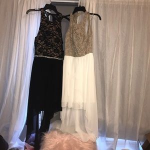 two high low dresses